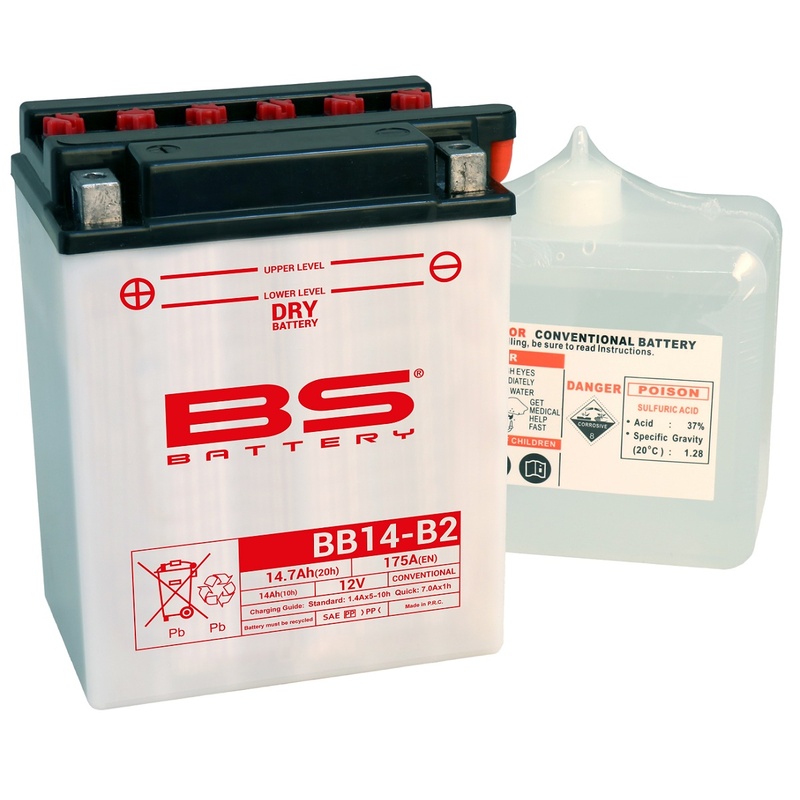 Batterie BB14-B2 HONDA XL 600 V TRANSALP 1987-1993 | 1000 access