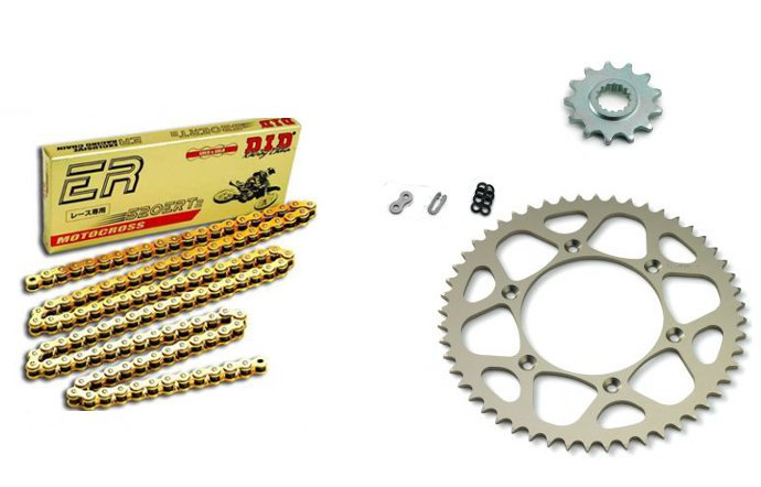 KIT CHAINE KTM 125 EXC 1998-2013 DID 13/50 | 1000 access