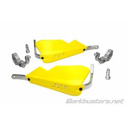 Kit protège-mains BARKBUSTERS Jet montage 2 points guidon Ø28,6mm jaune BETA RR 300 2T ENDURO  