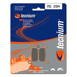 Plaquettes de frein TECNIUM MX/Quad metal fritte - MO294