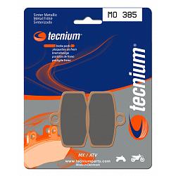 Plaquettes de frein TECNIUM MX/Quad metal fritte - MO385