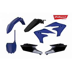 Kit plastiques POLISPORT bleu/noir Yamaha YZ250 2019-2021