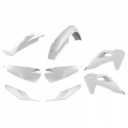 Kit plastique blanc HUSQVARNA FE/TE 250/300/350/450 2020
