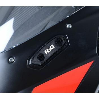 Cache-orifices rétroviseur R&G RACING  SUZUKI GSX-R 125 ABS SPECIAL EDITION  