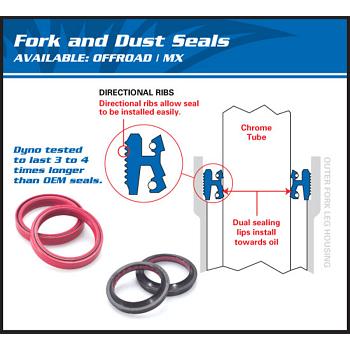 Joints spi de fourche  - 30x42x11 HONDA CBF 125 M (JC40)  