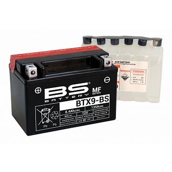 Batterie  Sans entretien avec pack acide - BTX9