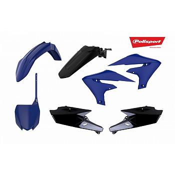Kit plastiques POLISPORT bleu/noir Yamaha YZ250 2019-2021